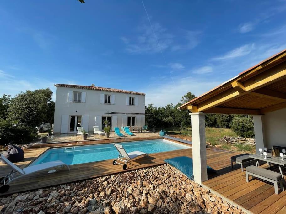 Villa Piscine - Gorges Du Verdon, Lac De Sainte-Croix Regusse Exterior photo